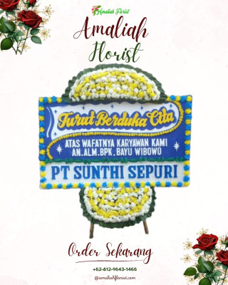 Papan Bunga Duka di Batu Kuwung