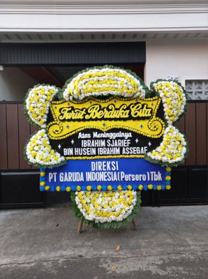 Papan Bunga Duka di Batu Kuwung
